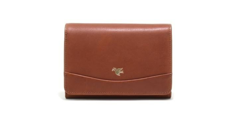 濃い茶色の財布